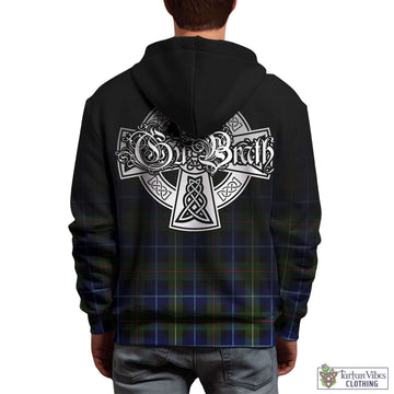 Smith Tartan Hoodie Featuring Alba Gu Brath Family Crest Celtic Inspired - Tartan Vibes Clothing