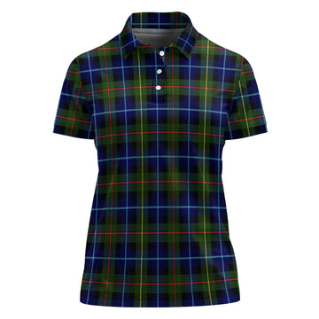 Smith Tartan Polo Shirt For Women