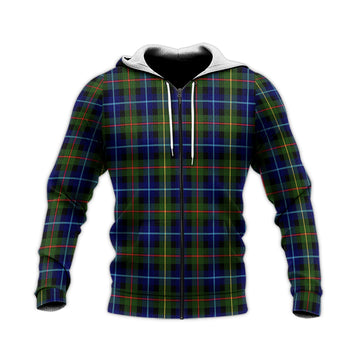 Smith Tartan Knitted Hoodie