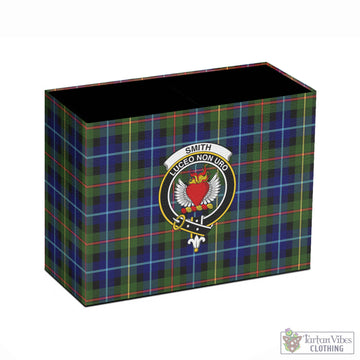 Smith Tartan Pen Holder with Family Crest - Tartan Vibes Clothing