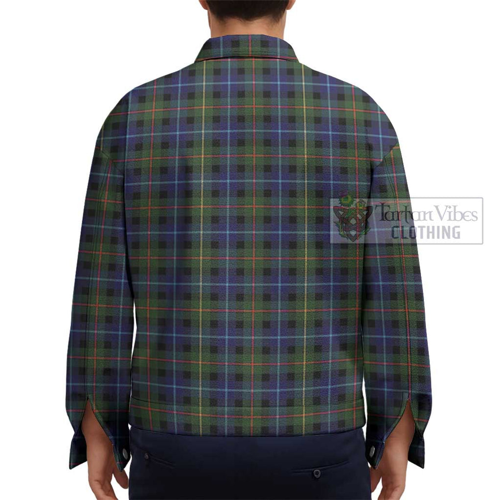 Smith Tartan Unisex Lapel Cotton Jacket - Tartan Vibes Clothing