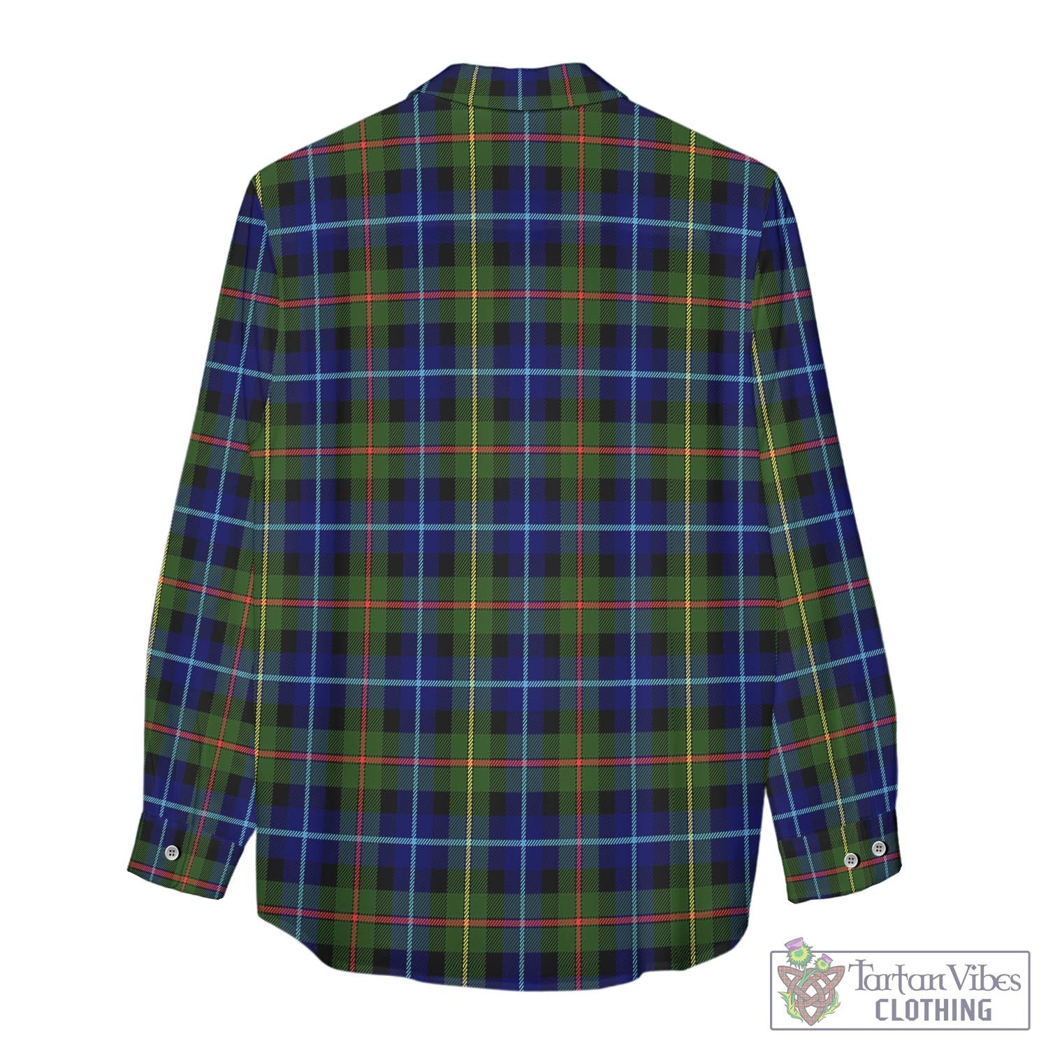 Smith Tartan Women's Casual Shirt with Family Crest - Tartan Vibes Clothing