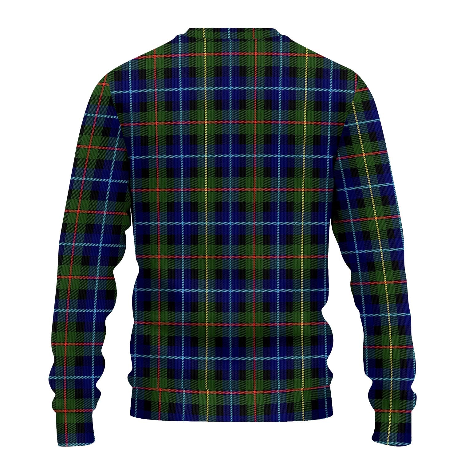 Smith Tartan Ugly Sweater with Family Crest - Tartan Vibes Clothing