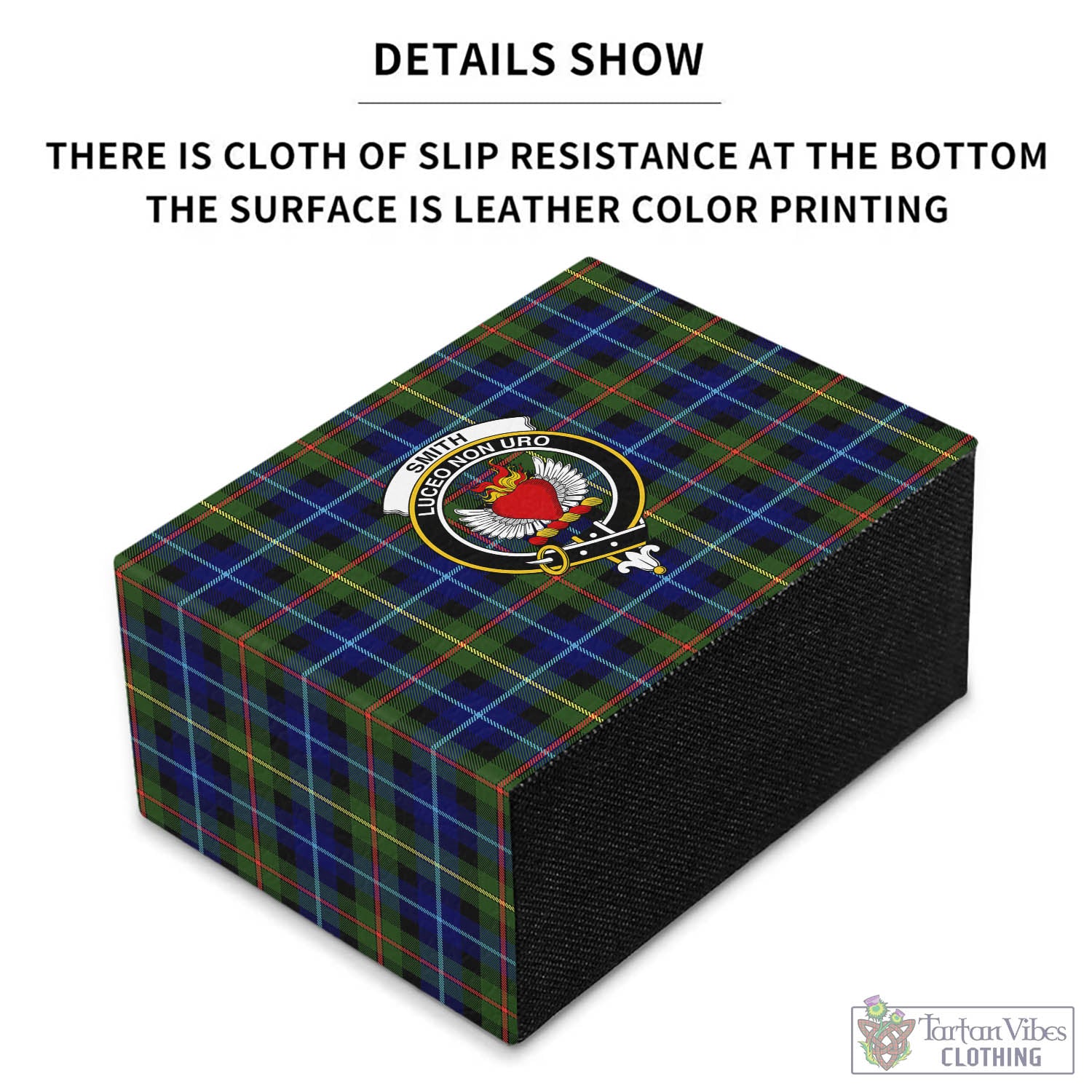 Smith Tartan Pen Holder with Family Crest - Tartan Vibes Clothing