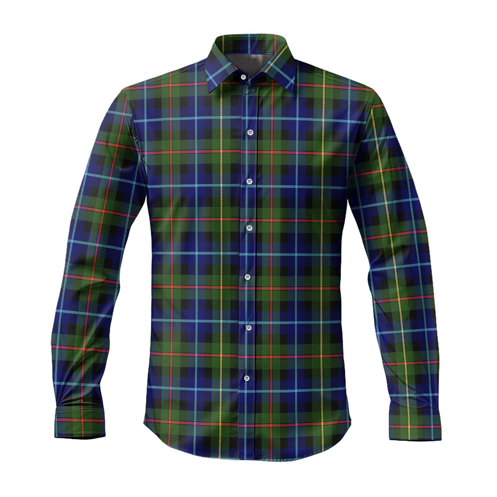 Smith Tartan Long Sleeve Button Up Shirt Men's Shirt - Tartan Vibes Clothing