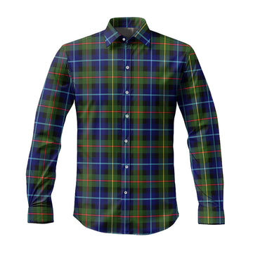 Smith Tartan Long Sleeve Button Up Shirt