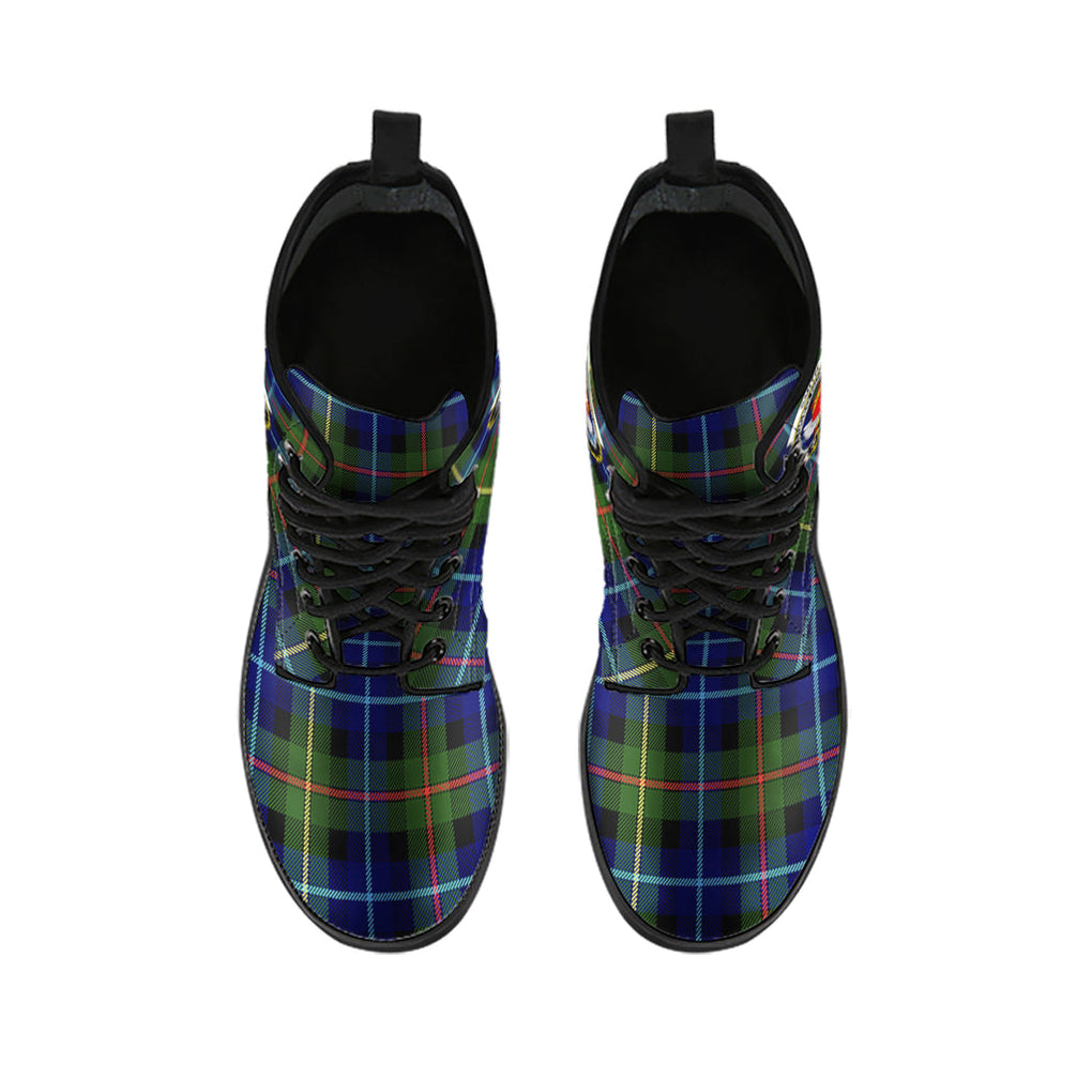 smith-modern-tartan-leather-boots-with-family-crest