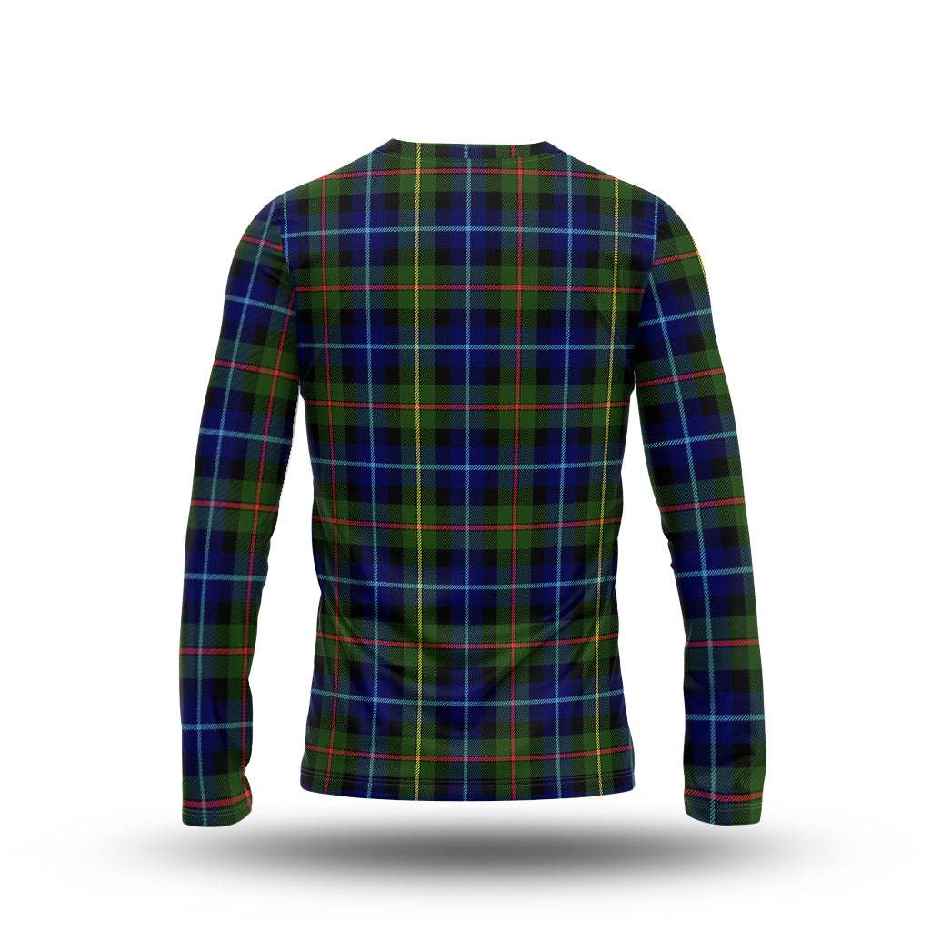 Smith Tartan Long Sleeve T-Shirt with Family Crest - Tartan Vibes Clothing