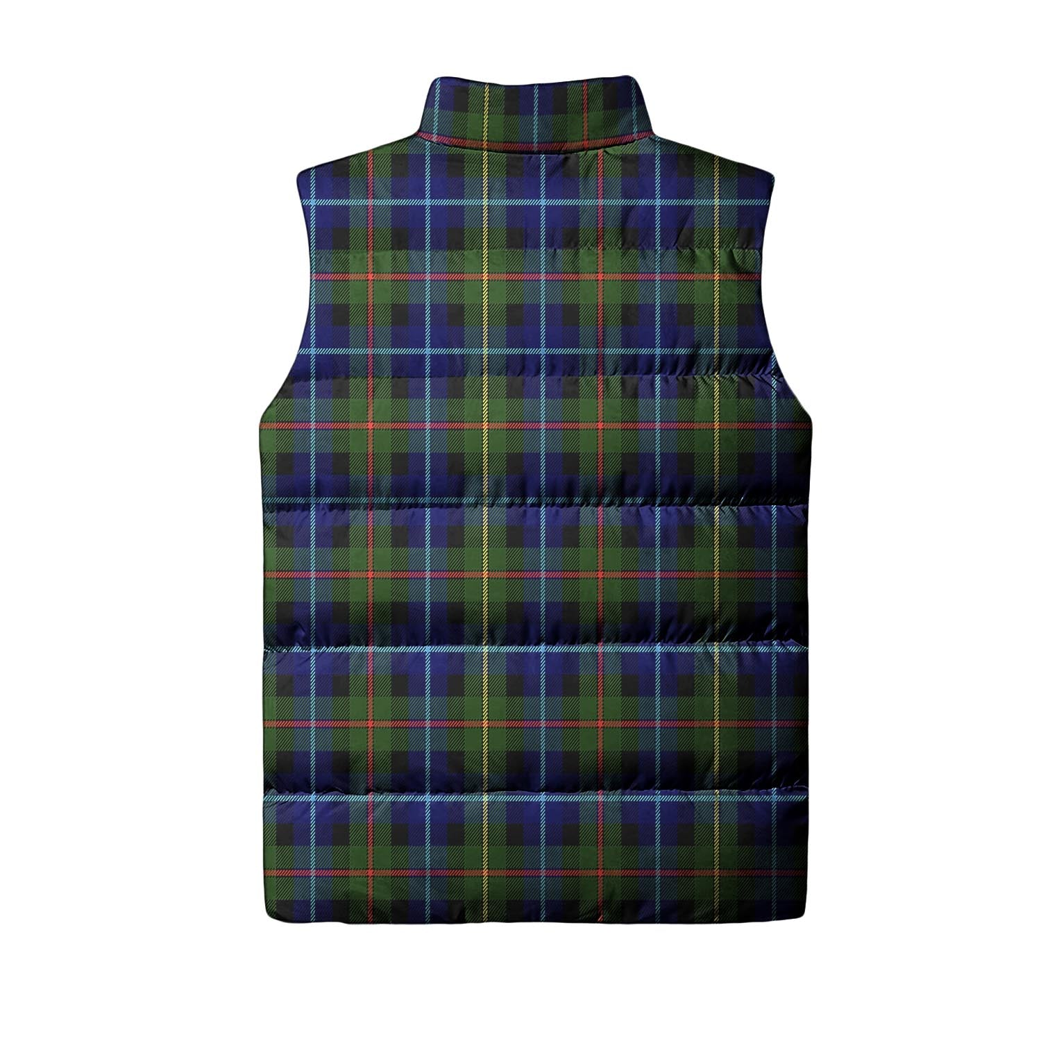 Smith Tartan Sleeveless Puffer Jacket Unisex L - Tartan Vibes Clothing