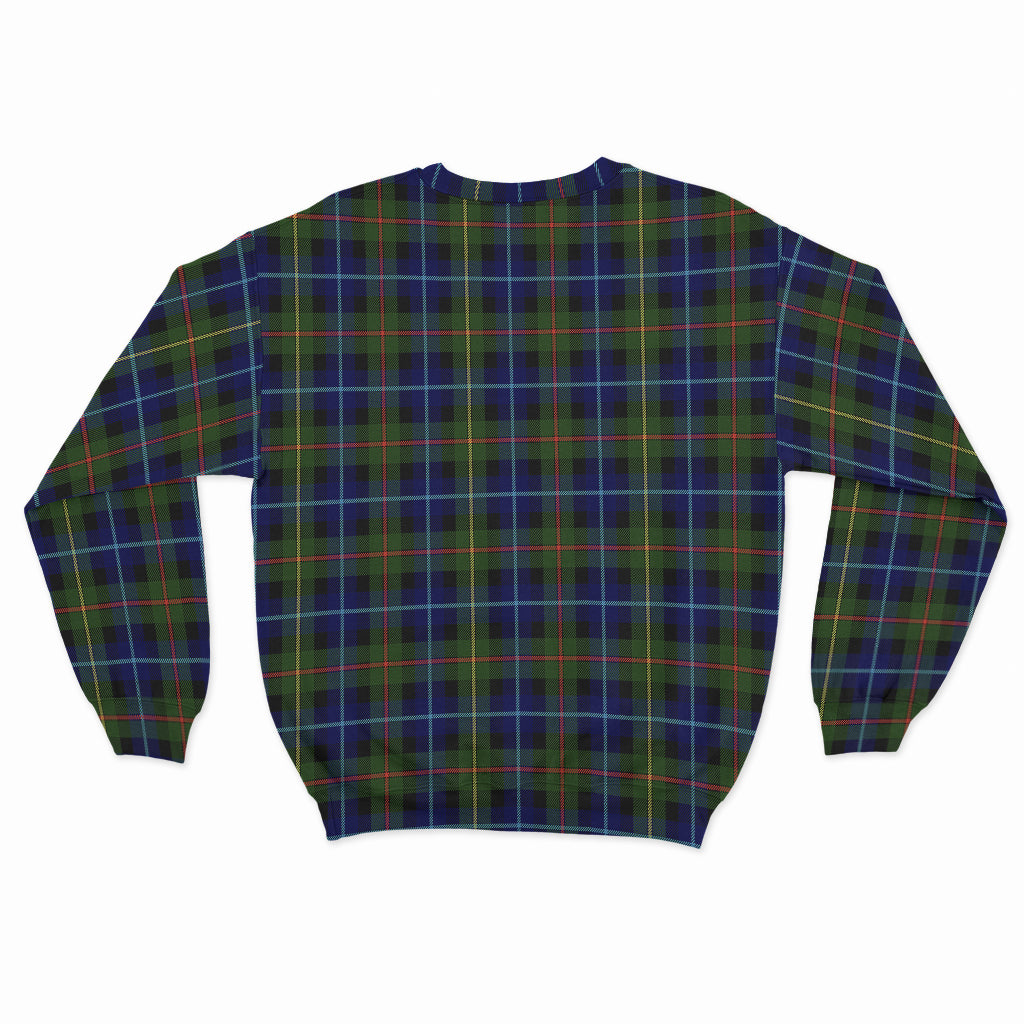 Smith Tartan Sweatshirt with Family Crest - Tartan Vibes Clothing