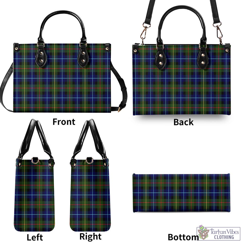 Smith Tartan Luxury Leather Handbags - Tartan Vibes Clothing