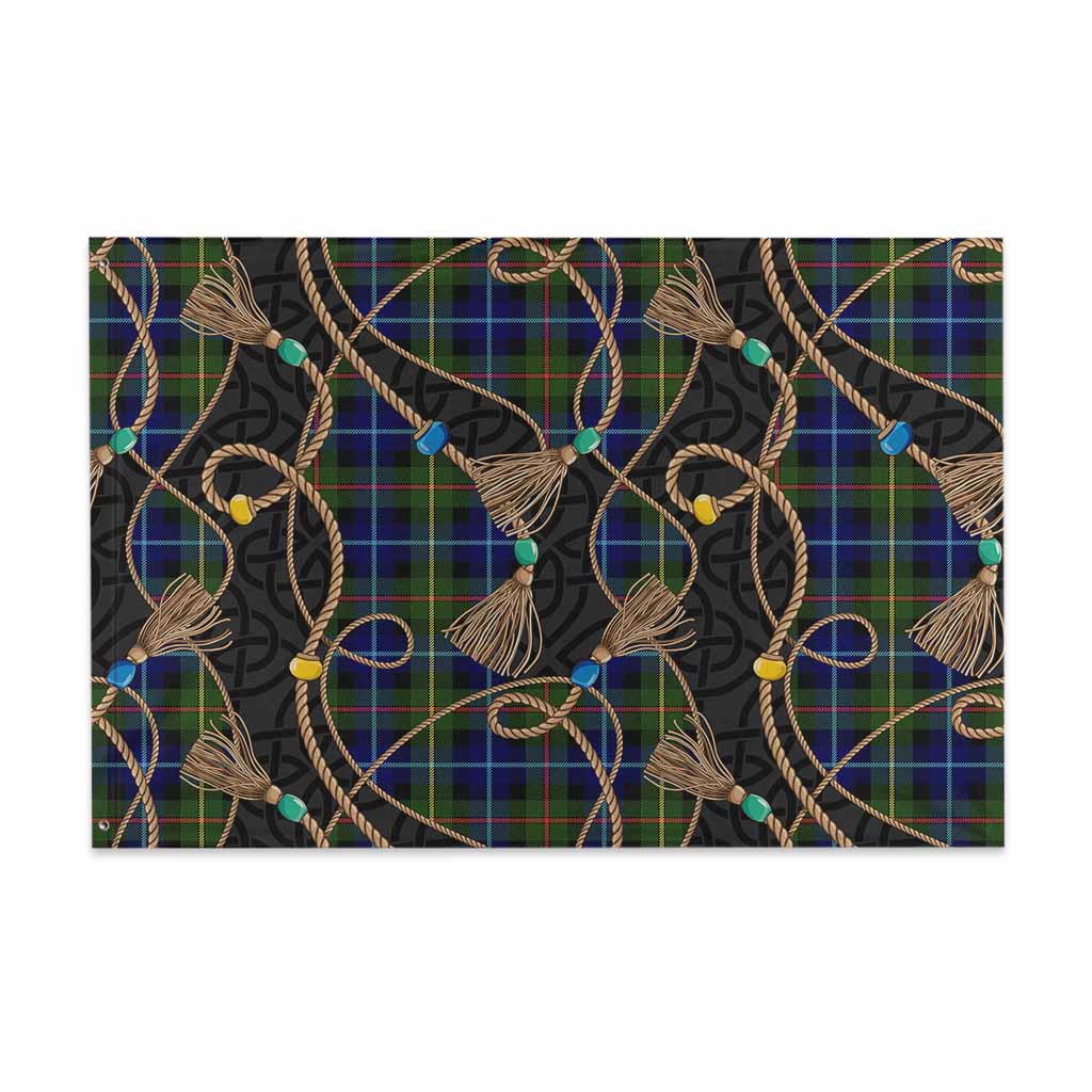 Smith Scottish Tartan Twisted Ropes Stylized House Flag 48*72 inch (120*180 cm) - Tartan Vibes Clothing