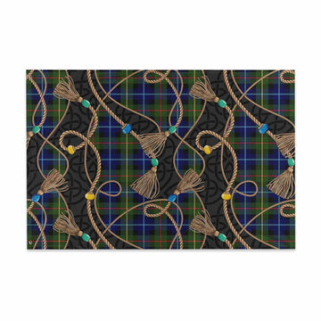 Smith Scottish Tartan Twisted Ropes Stylized House Flag 48*72 inch (120*180 cm) - Tartan Vibes Clothing