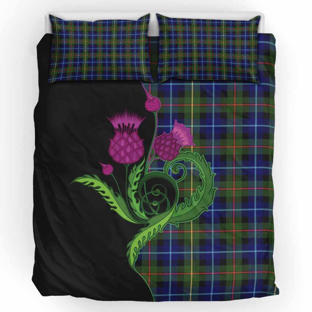 Smith Tartan Bedding Set Traditional Scottish Thistle UK Bedding Set UK King 91*87 inch - Tartan Vibes Clothing