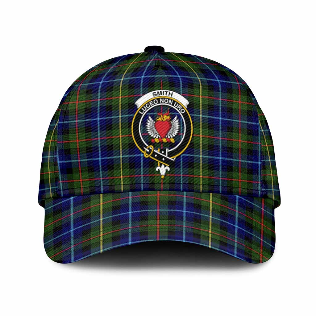Smith Tartan Classic Cap with Family Crest