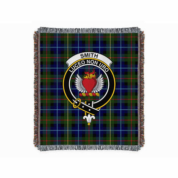 Smith Tartan Crest Woven Blanket