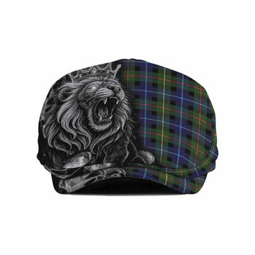 Smith Tartan Flat Cap, Jeff Cap Roaring Lion Heritage