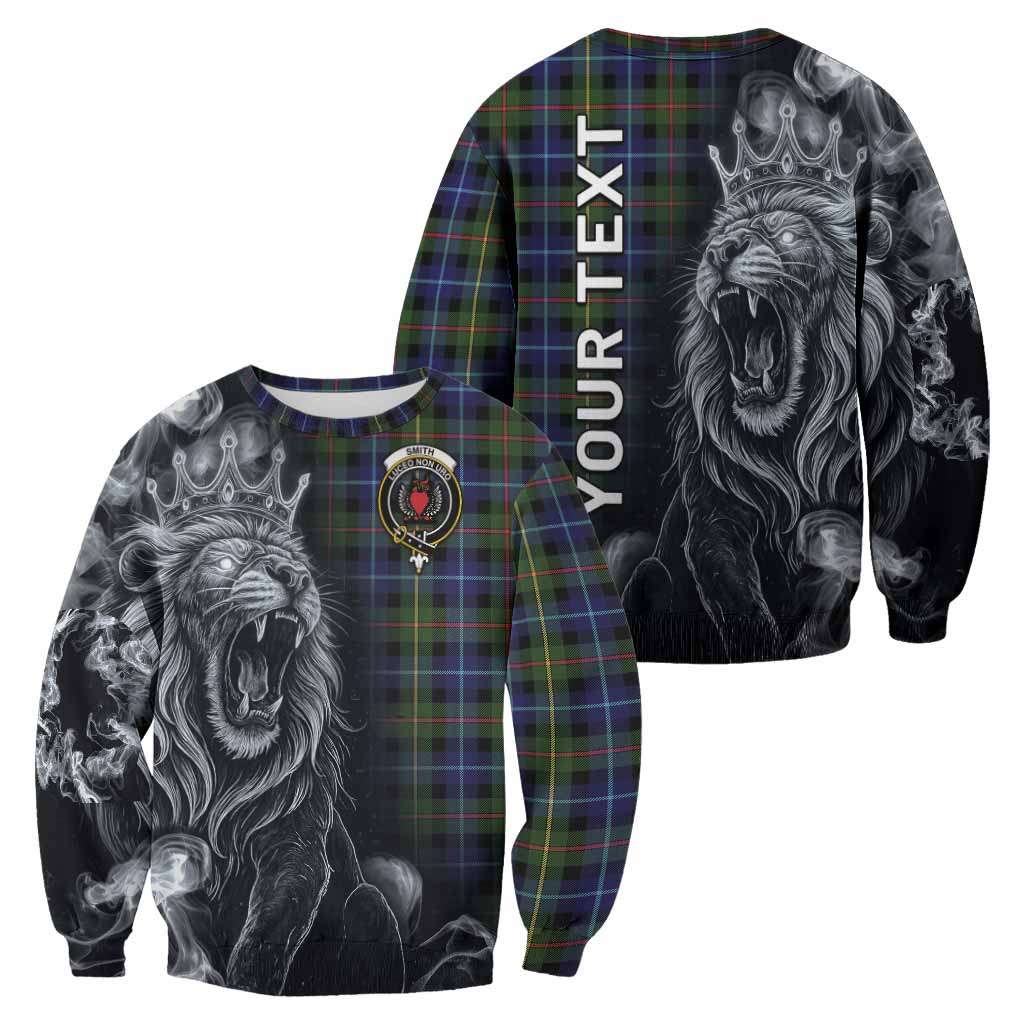 Smith Tartan Sweatshirt Roaring Lion Heritage