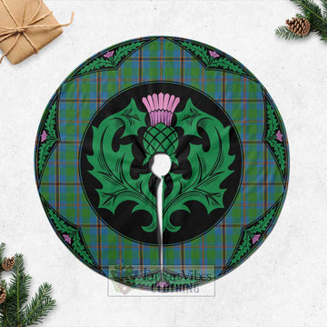 Snodgrass Tartan Christmas Tree Skirt Scottish Thistle Style Casual Tree Skirts - Tartan Vibes Clothing