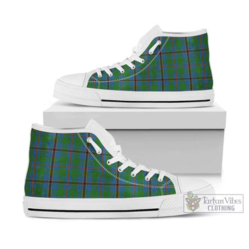 Snodgrass Tartan High Top Shoes Kid High Top - White Sole - Tartan Vibes Clothing