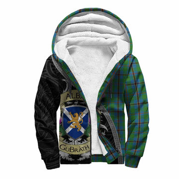 Snodgrass Tartan Family Crest Sherpa Hoodie Lion Rampant Royal Thistle Shield Celtic Inspired Unisex S - Tartan Vibes Clothing