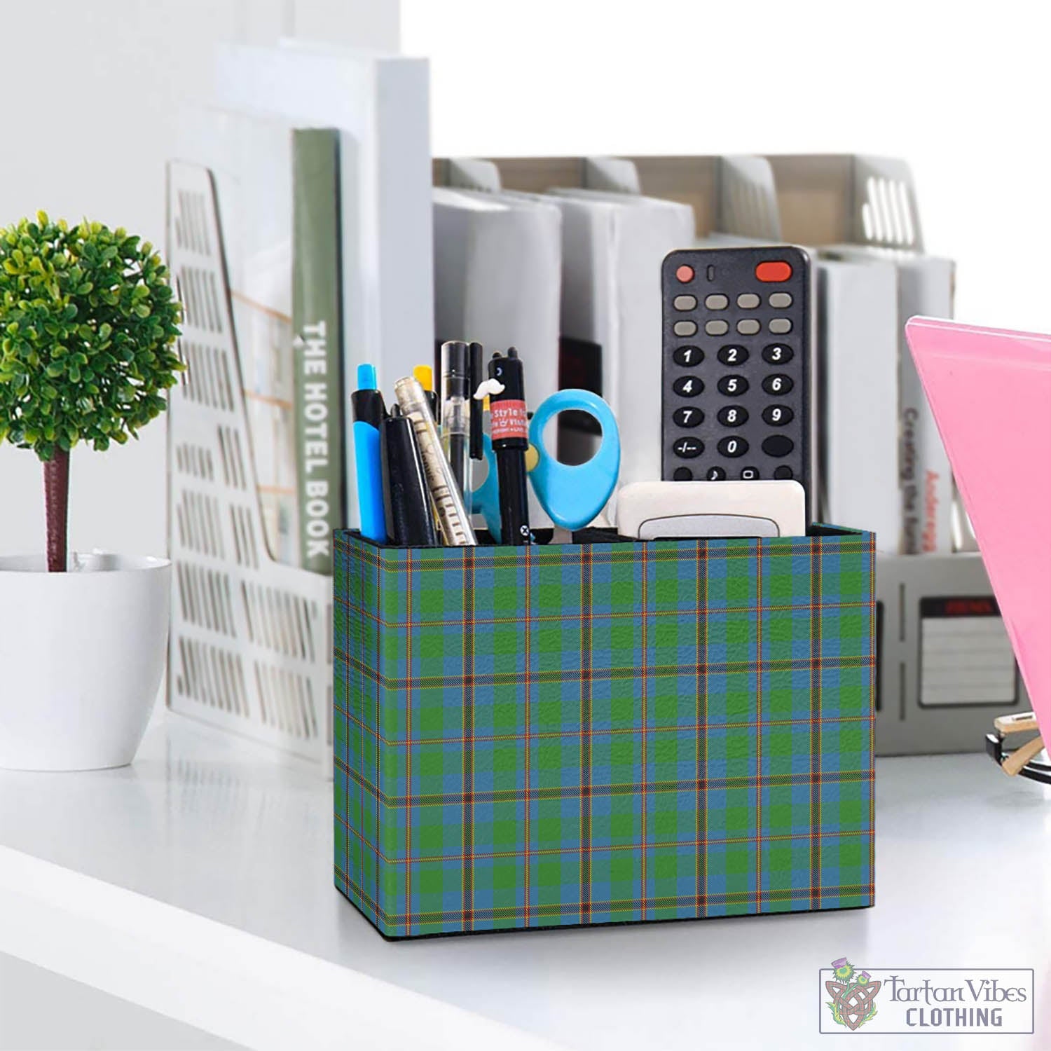 Snodgrass Tartan Pen Holder One Size 5.9"(L)*2.7"(W)*4.3"(H) - Tartan Vibes Clothing