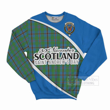 Snodgrass Family Crest Tartan Sweatshirt Celebrate Saint Andrew's Day in Style Unisex - Tartan Vibes Clothing