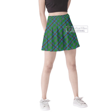 Snodgrass Tartan Women's Plated Mini Skirt