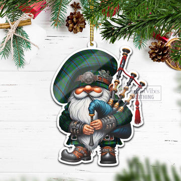 Snodgrass Tartan Bagpiper Gnome Christmas Ornament - Tartan Vibes Clothing
