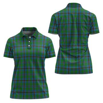 Snodgrass Tartan Polo Shirt For Women Women - Tartan Vibes Clothing