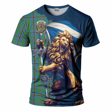 Snodgrass Tartan Family Crest T-Shirt with Scottish Majestic Lion Kid's Shirt - Tartan Vibes Clothing