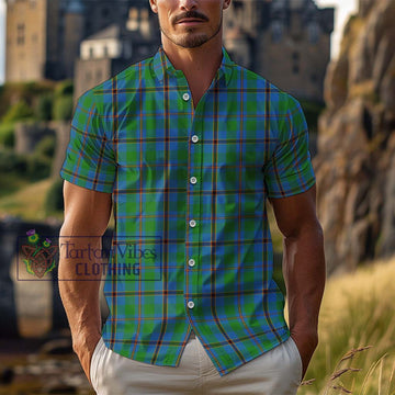 Snodgrass Tartan Cotton Hawaiian Shirt Kid - Tartan Vibes Clothing