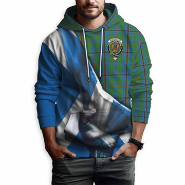 Snodgrass Tartan Hoodie with Family Crest Scotland Patriotic Style Pullover Hoodie - Tartan Vibes Clothing