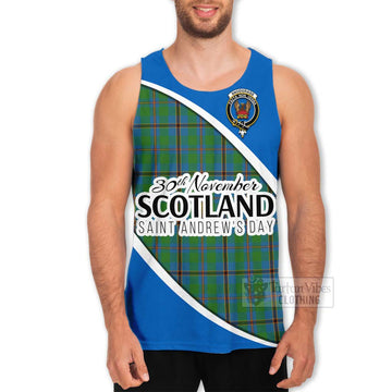 Snodgrass Family Crest Tartan Men's Tank Top Celebrate Saint Andrew's Day in Style Men - Tartan Vibes Clothing