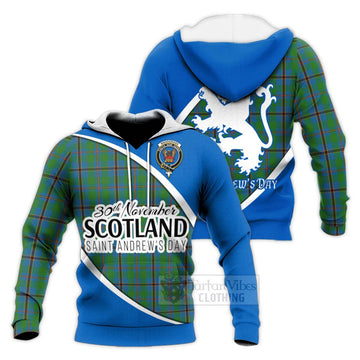 Snodgrass Family Crest Tartan Knitted Hoodie Celebrate Saint Andrew's Day in Style Unisex Knitted Pullover Hoodie - Tartan Vibes Clothing