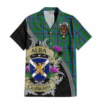 Snodgrass Tartan Family Crest Hawaiian Shirt Lion Rampant Royal Thistle Shield Celtic Inspired Kid - Tartan Vibes Clothing