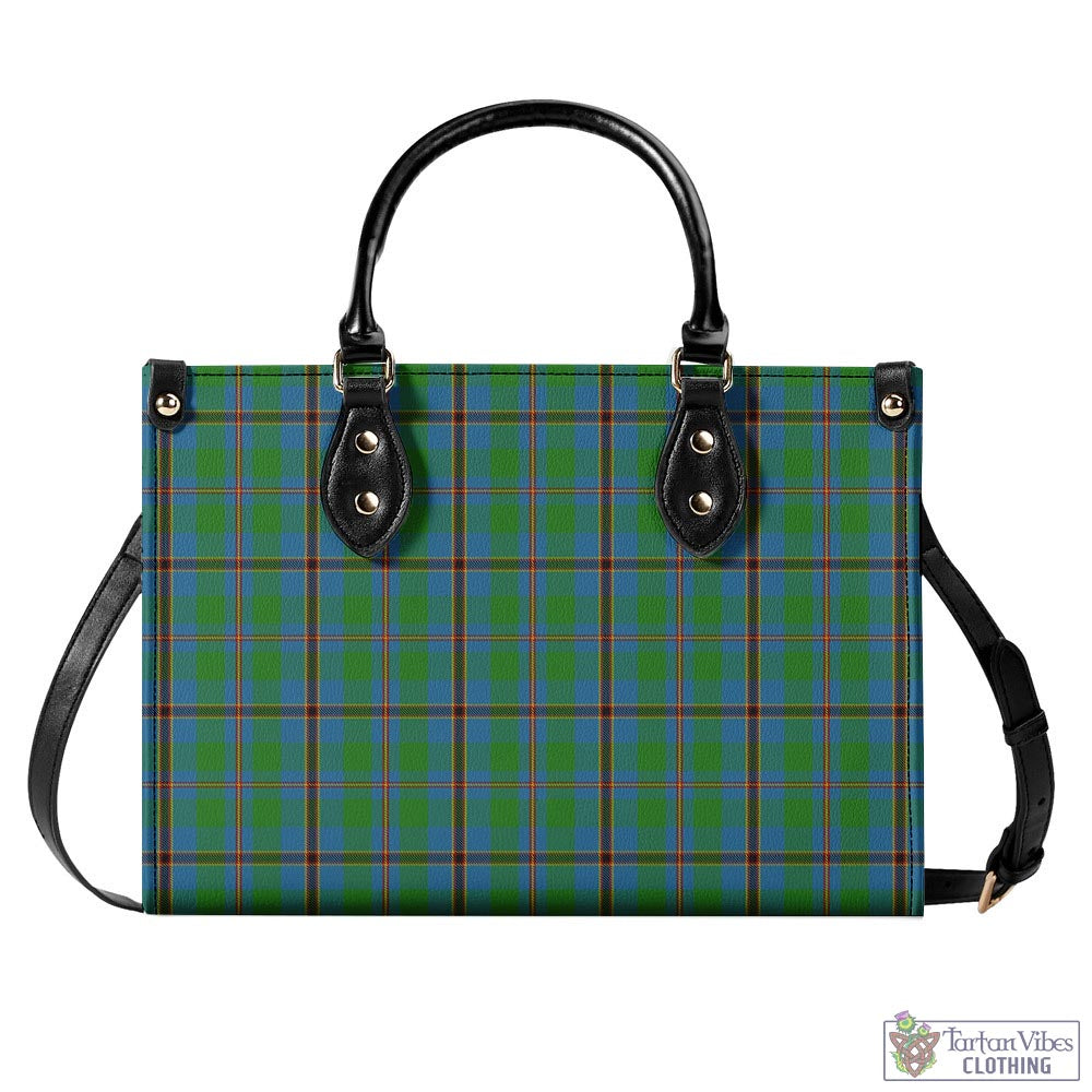 Snodgrass Tartan Luxury Leather Handbags L - Tartan Vibes Clothing