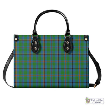 Snodgrass Tartan Luxury Leather Handbags L - Tartan Vibes Clothing