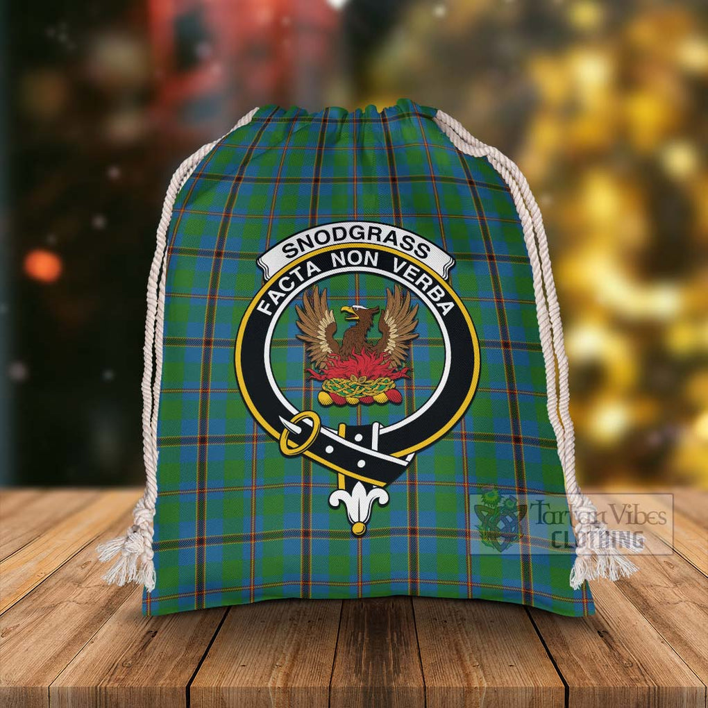 Snodgrass Tartan Christmas Santa's Bag with Family Crest - Tartan Vibes Clothing