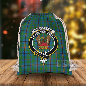 Snodgrass Tartan Christmas Santa's Bag with Family Crest - Tartan Vibes Clothing