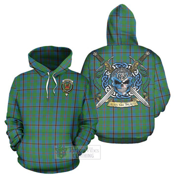 Snodgrass Tartan Hoodie with Family Crest Celtic Skull Style Zip Hoodie - Tartan Vibes Clothing