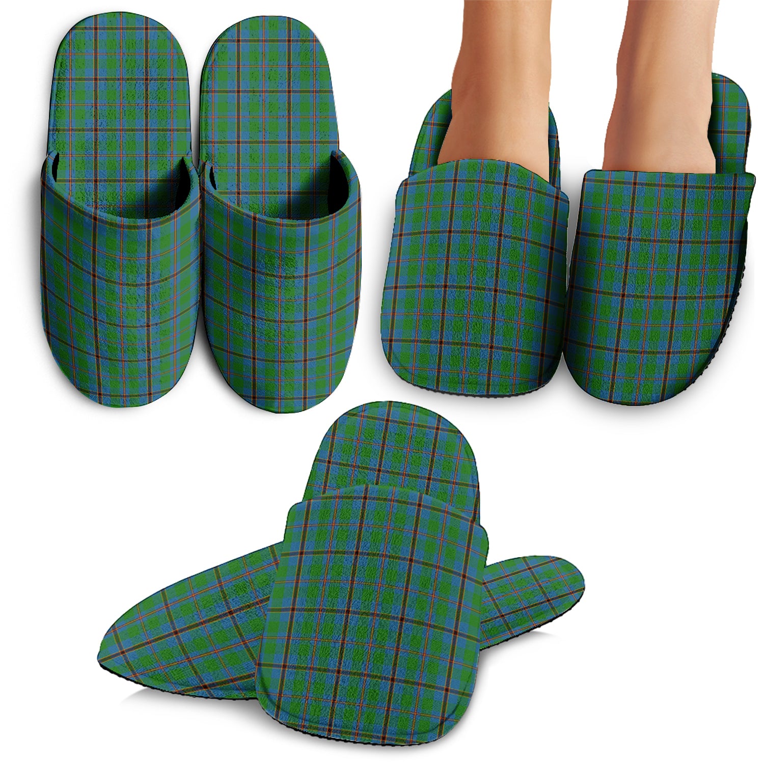 Snodgrass Tartan Home Slippers - Tartan Vibes Clothing