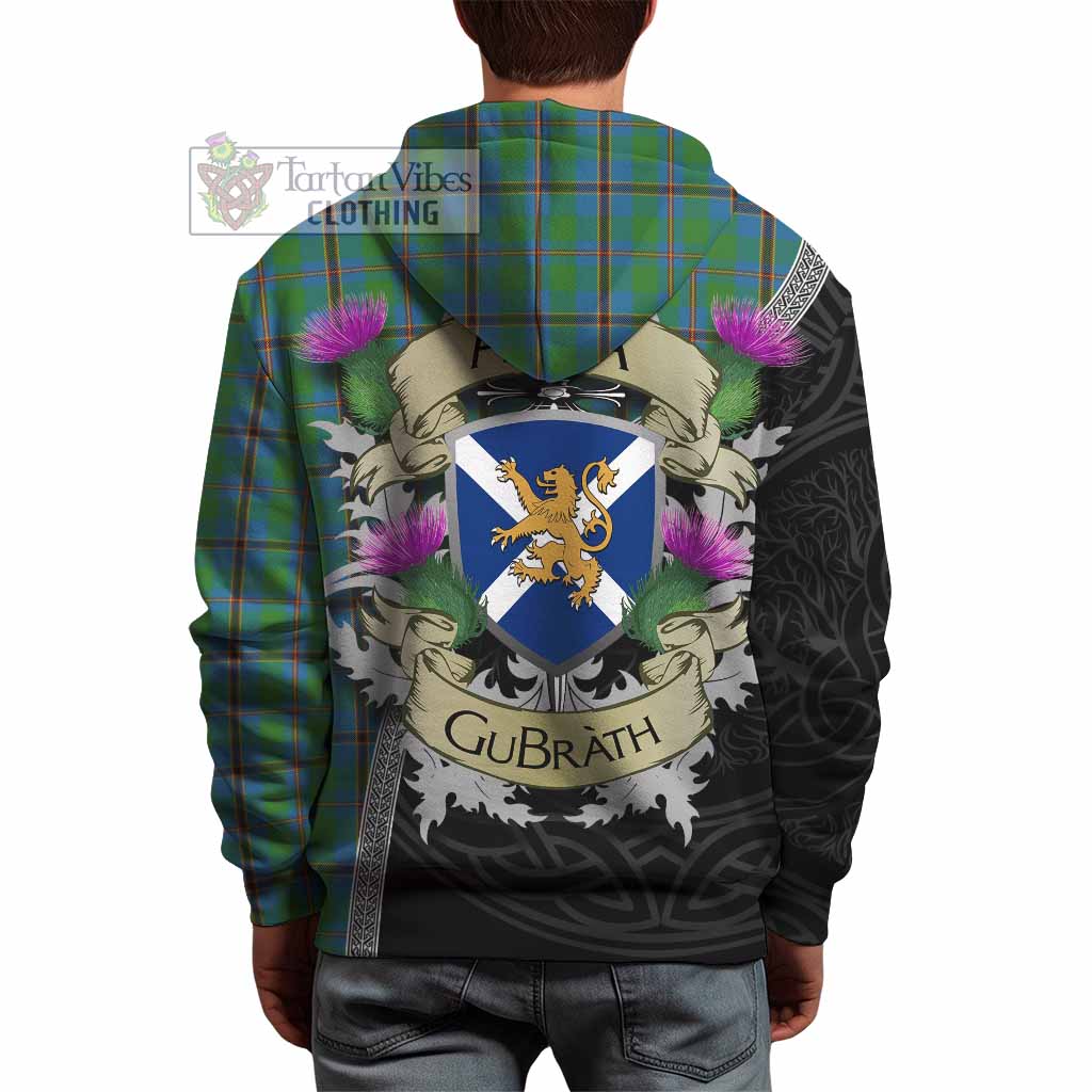 Snodgrass Tartan Family Crest Hoodie Lion Rampant Royal Thistle Shield Celtic Inspired - Tartan Vibes Clothing
