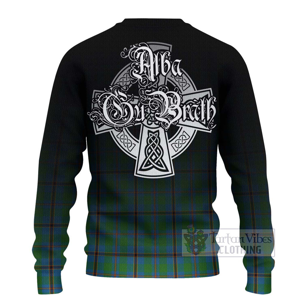 Snodgrass Tartan Ugly Sweater Featuring Alba Gu Brath Family Crest Celtic Inspired - Tartan Vibes Clothing