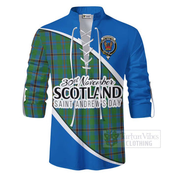 Snodgrass Family Crest Tartan Ghillie Kilt Shirt Celebrate Saint Andrew's Day in Style - Tartan Vibes Clothing