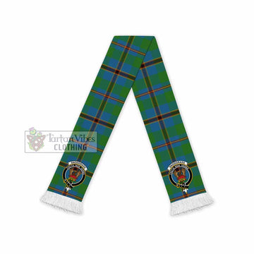 Tartan Vibes Clothing Snodgrass Tartan Ruffneck Scarf with Family Crest