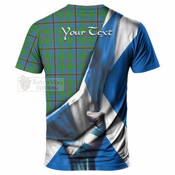 Snodgrass Tartan T-Shirt with Family Crest Scotland Patriotic Style - Tartan Vibes Clothing