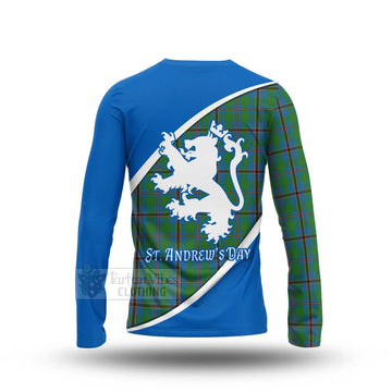 Snodgrass Family Crest Tartan Long Sleeve T-Shirt Celebrate Saint Andrew's Day in Style - Tartan Vibes Clothing