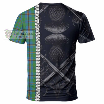 Snodgrass Tartan T-Shirt with Family Crest Cross Sword Thistle Celtic Vibes - Tartan Vibes Clothing