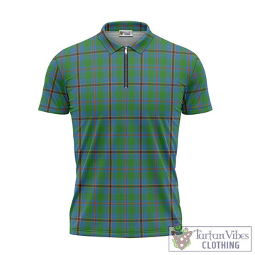 Snodgrass Tartan Zipper Polo Shirt - Tartan Vibes Clothing
